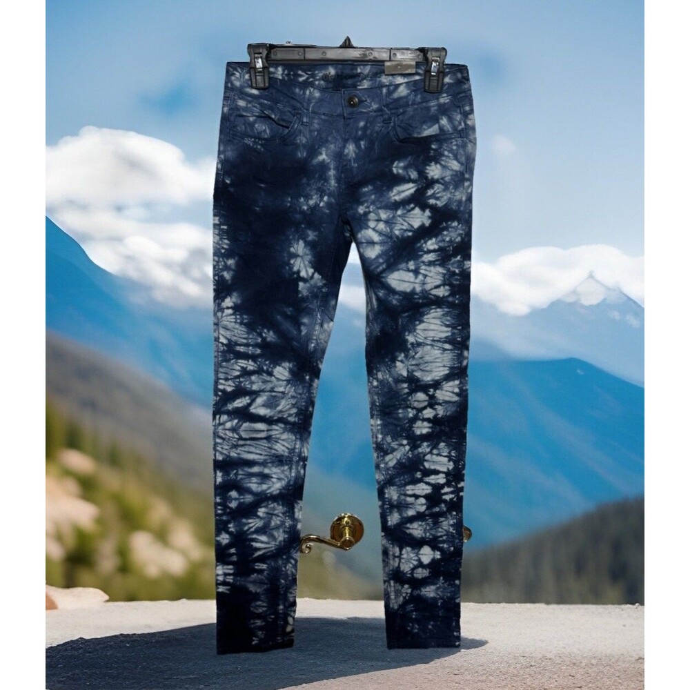 New With Tag Element Denim,  Western Tye Dye Blue Boho Size 26‎